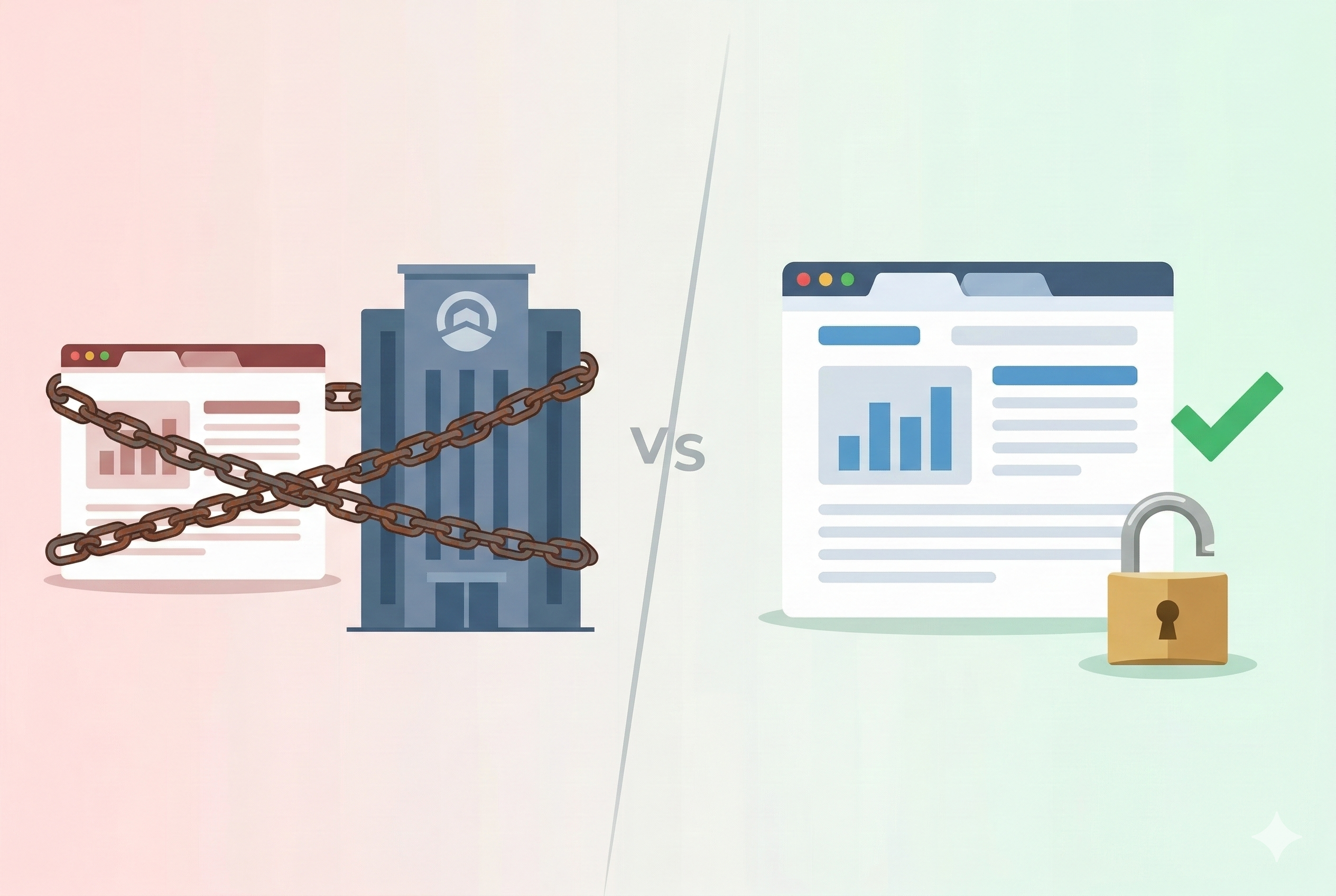 Build to hand over philosophy